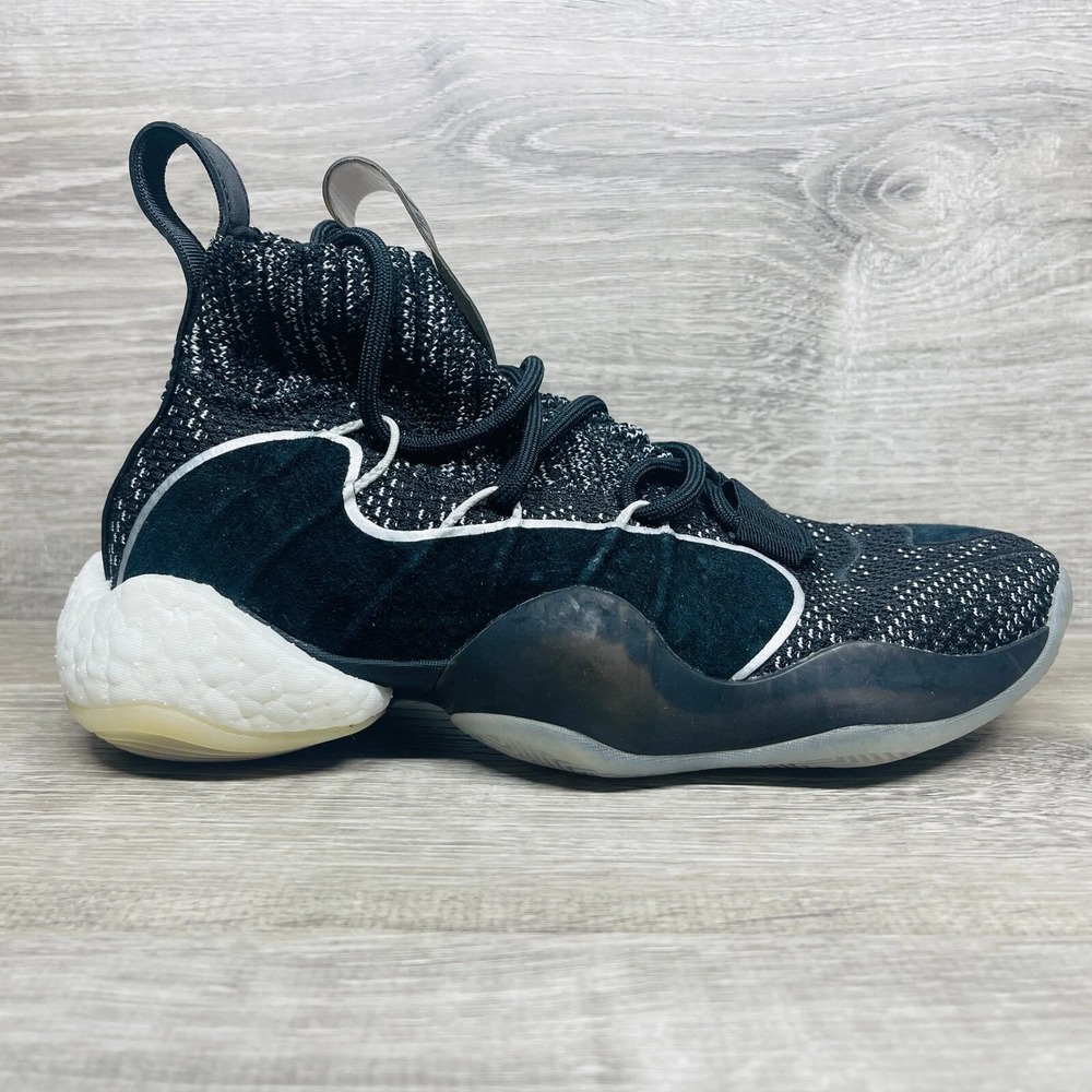 Adidas Crazy BYW X Mens Size 6 Black White DB2743 Primeknit Boost Sneakers